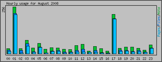 Hourly usage