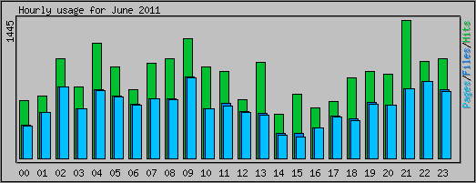 Hourly usage