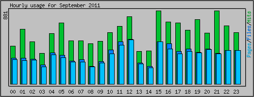 Hourly usage